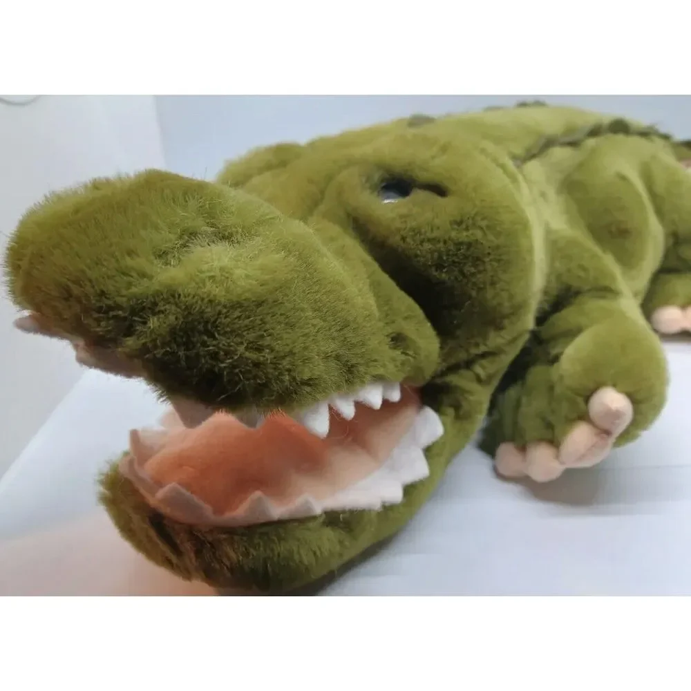NWT Applause Plush Lou Rankin Alex Alligator Crocodile Puppet Stuffed Animal New